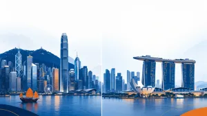 Srovnání Hongkongu a Singapuru pro založení firmy