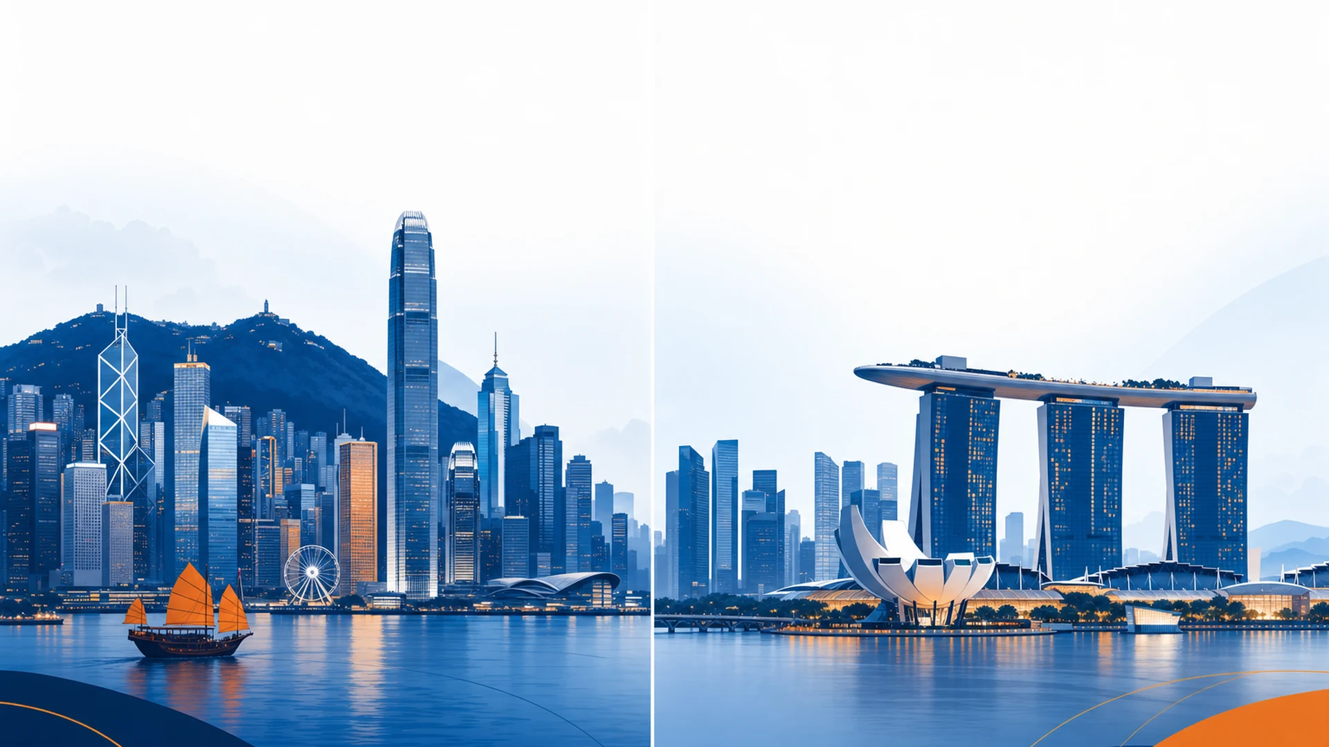 Srovnání Hongkongu a Singapuru pro založení firmy