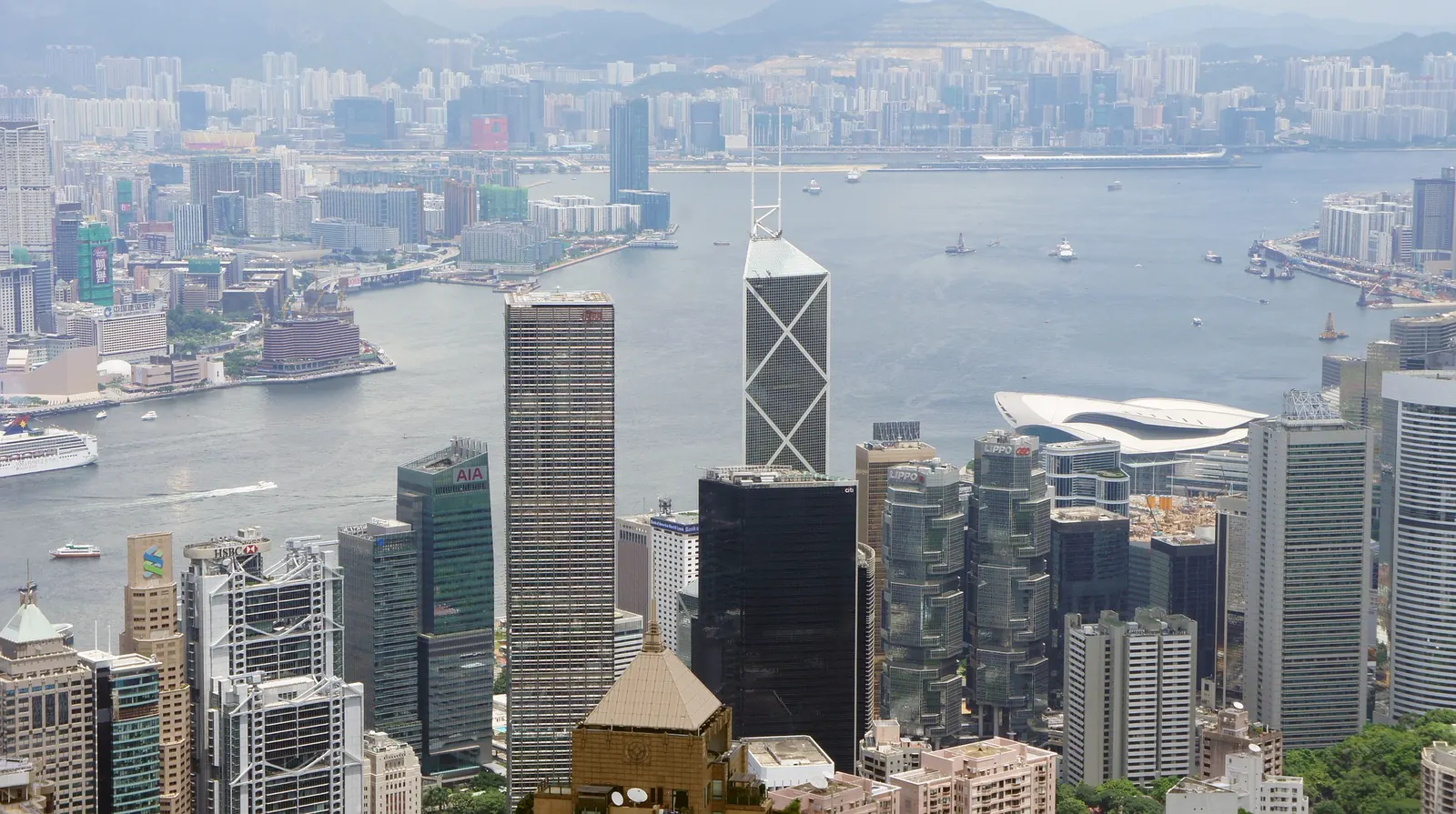 Panorama Hongkongu, Victoria Harbour